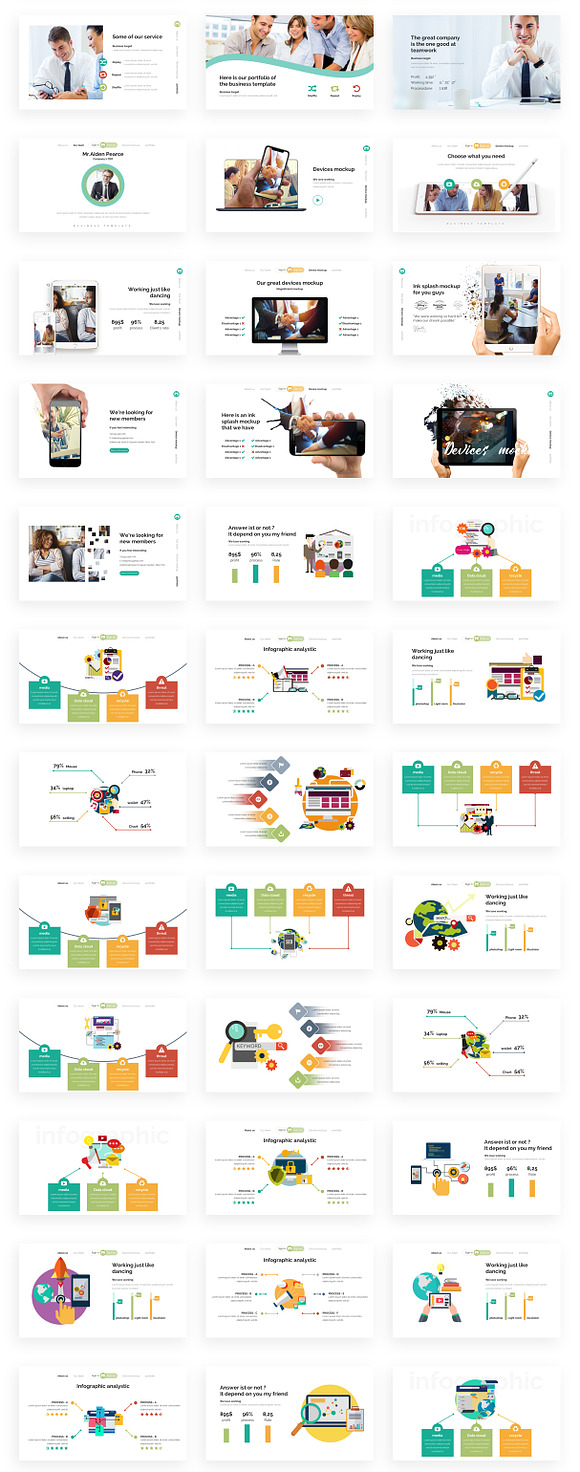 DynamiX Business  Google Slide in Google Slides Templates - product preview 1