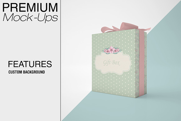 Cosmetics & Gift Box Set in Product Mockups - product preview 8