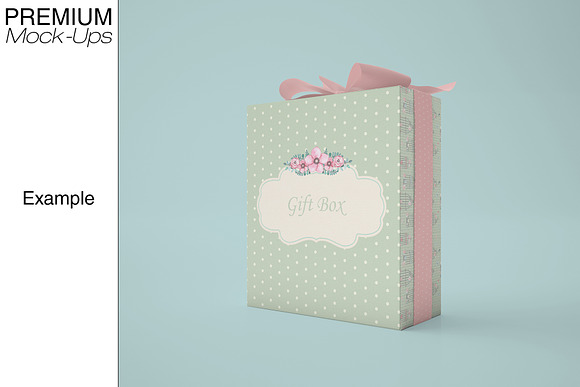 Cosmetics & Gift Box Set in Product Mockups - product preview 12