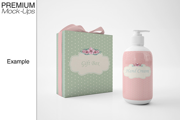 Cosmetics & Gift Box Set in Product Mockups - product preview 13