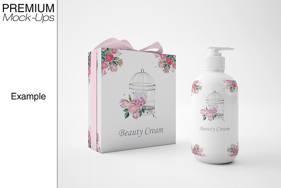 Cosmetics & Gift Box Set in Product Mockups - product preview 14