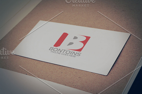 B Letter Logo in Logo Templates - product preview 2