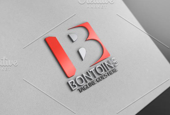 B Letter Logo in Logo Templates - product preview 4