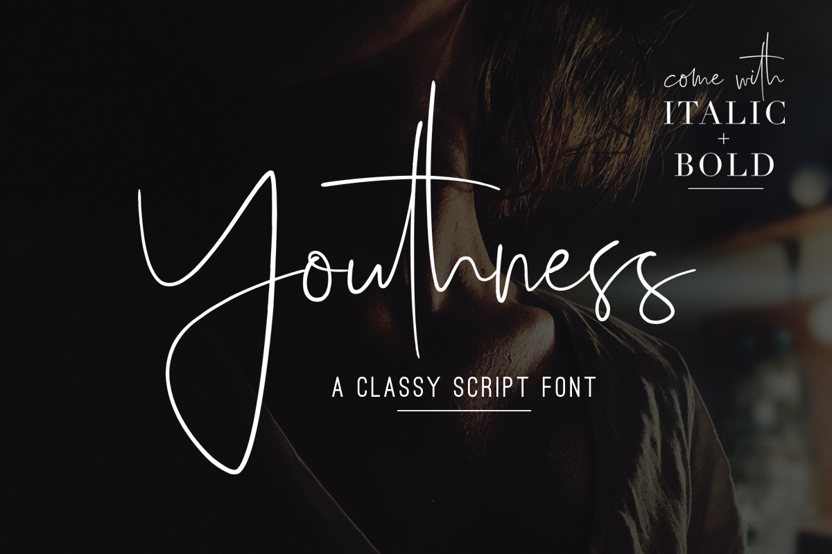 Youthness Family - 50% OFF in Script Fonts - product preview 8