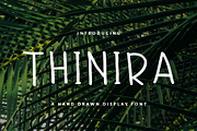 THINIRA FONT HEADER & BOOK