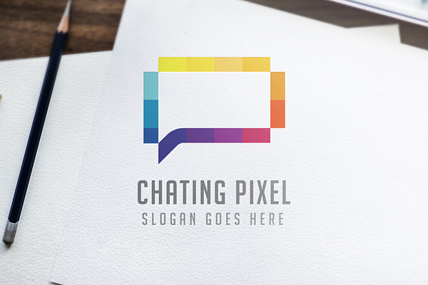 Chat Pixel - Logo