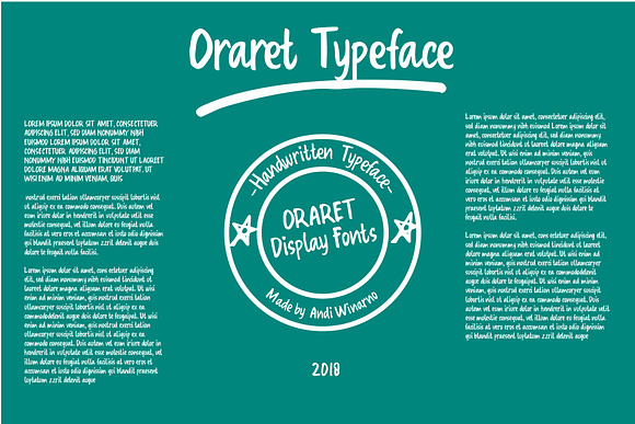 Oraret in Script Fonts - product preview 5