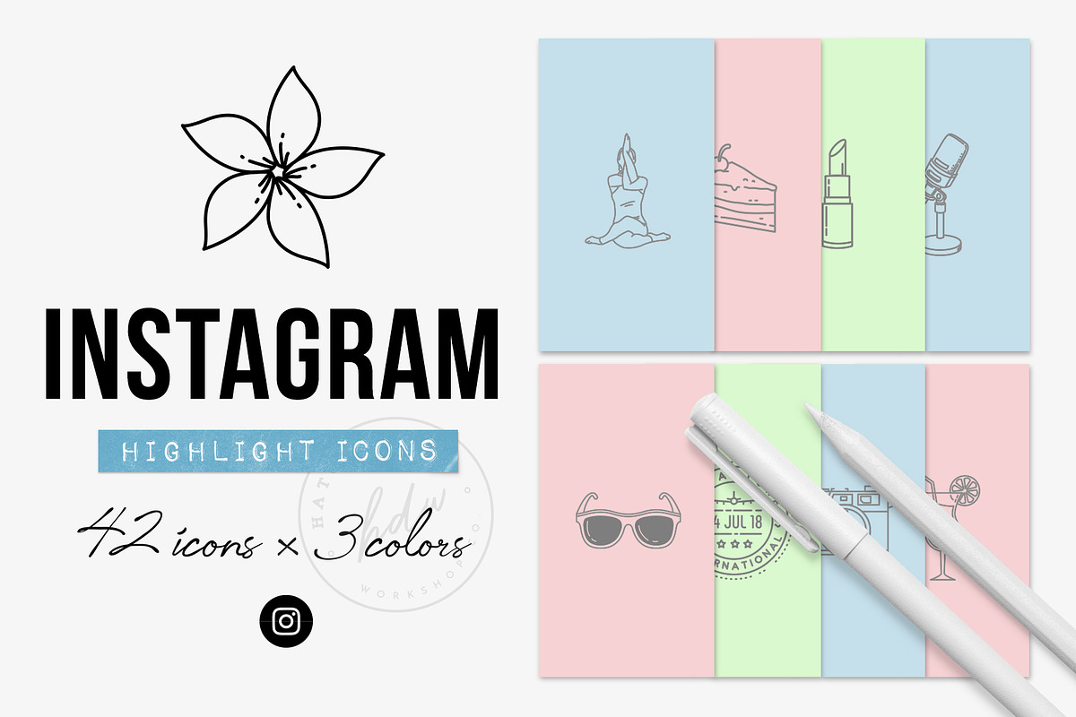 Instagram Story Icons - Highlights in Icons - product preview 8