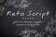 Reto Script Font