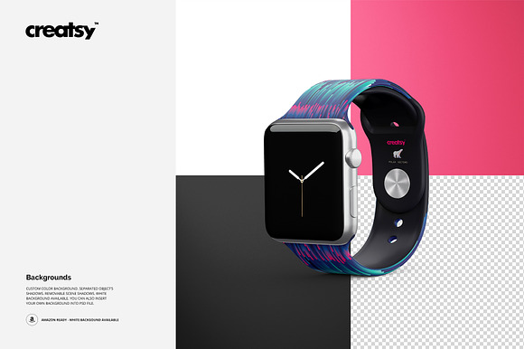 Apple Watch Band Mockup Set in Product Mockups - product preview 9