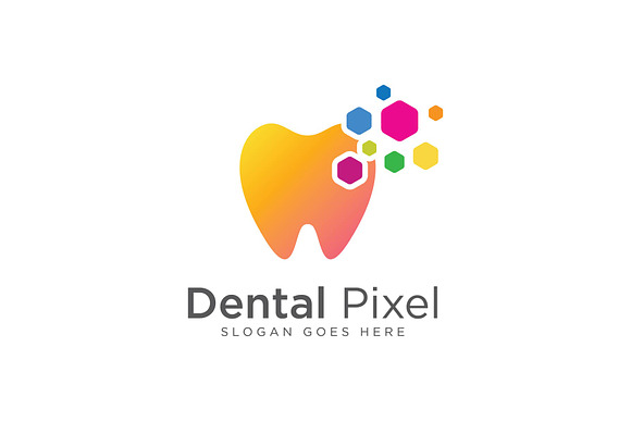 Dental Pixel Tech Logo in Logo Templates - product preview 1