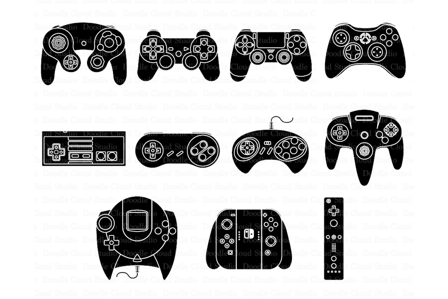 Game Controller SVG files.