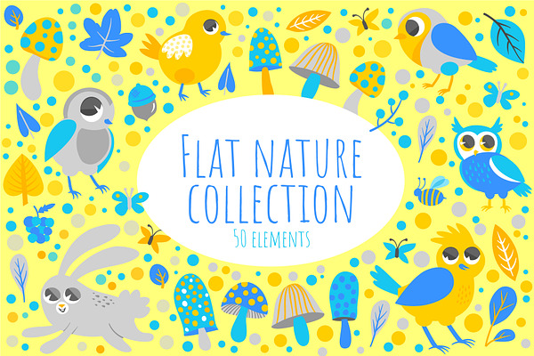Flat Nature Collection