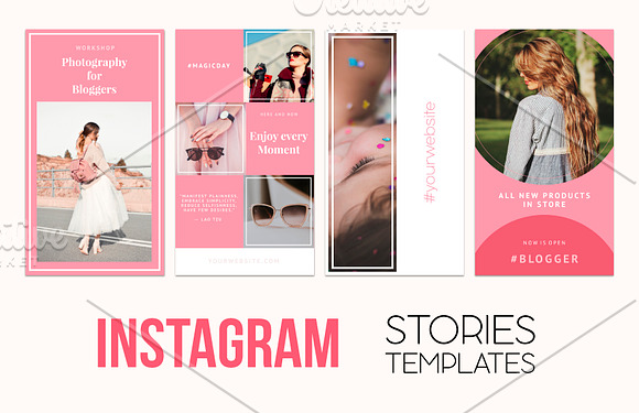 Instagram Stories Pack in Instagram Templates - product preview 3