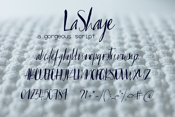 LaShaye Font in Script Fonts - product preview 8