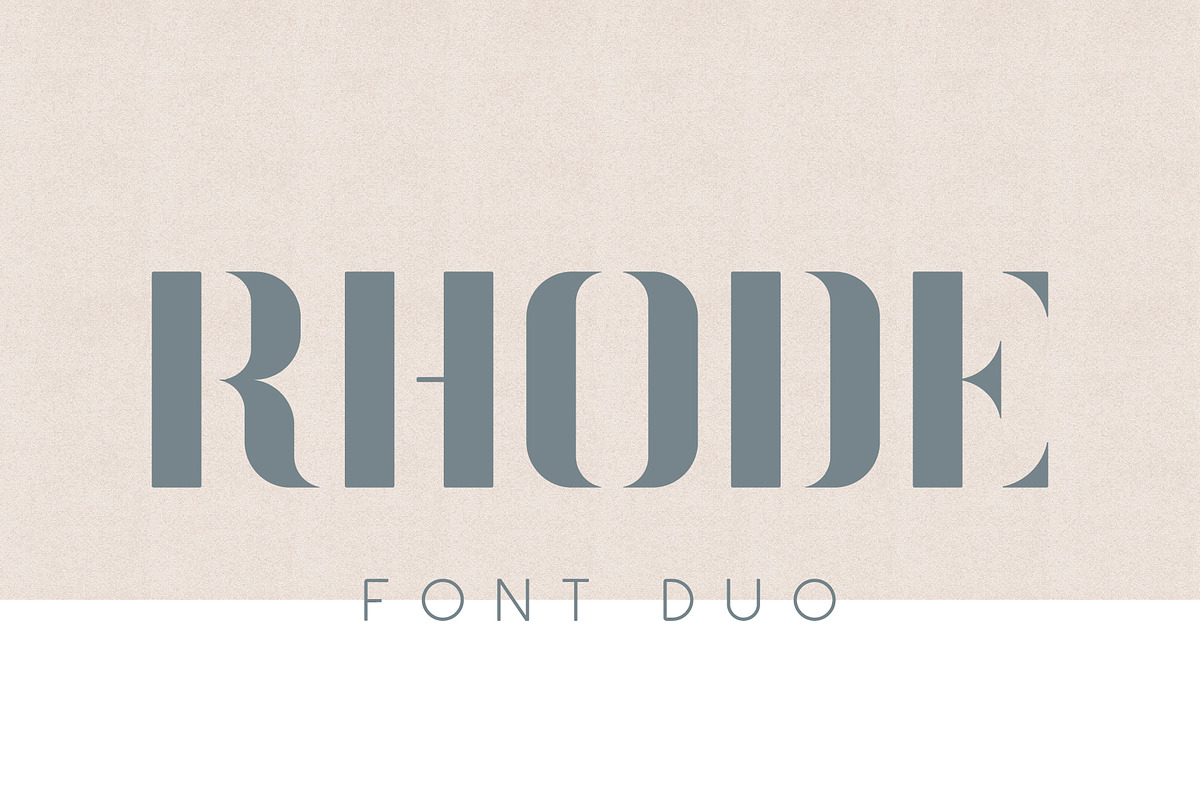 Rhode Font Duo in Sans-Serif Fonts - product preview 8