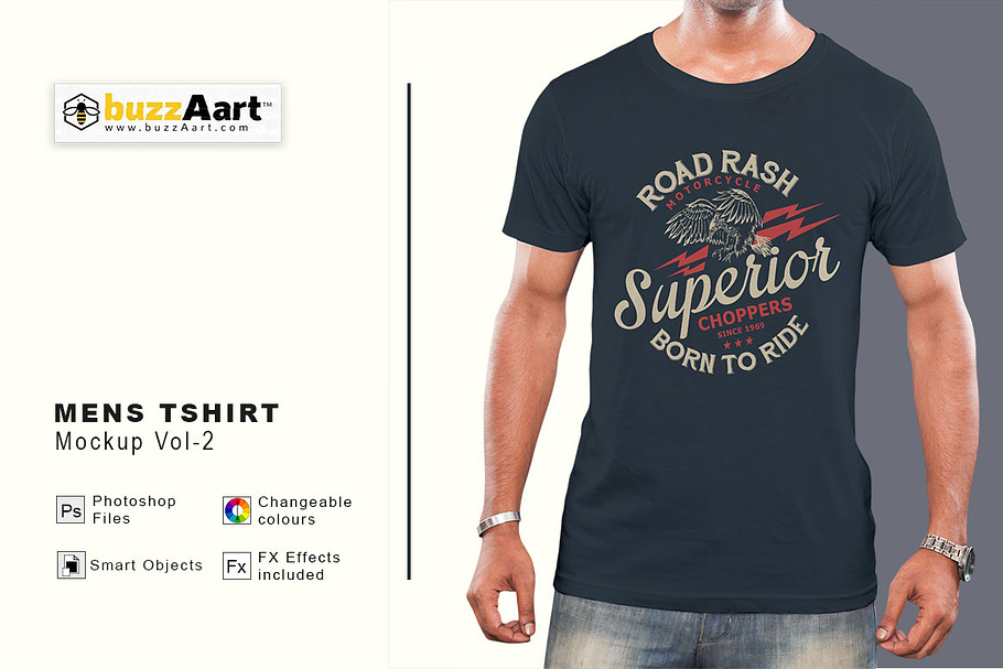 Mens Tshirt Mockup Vol-2 in Product Mockups - product preview 8