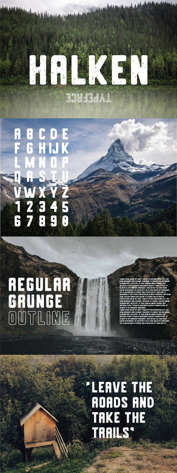 Typeface bundle | 56 Font Styles in Sans-Serif Fonts - product preview 7