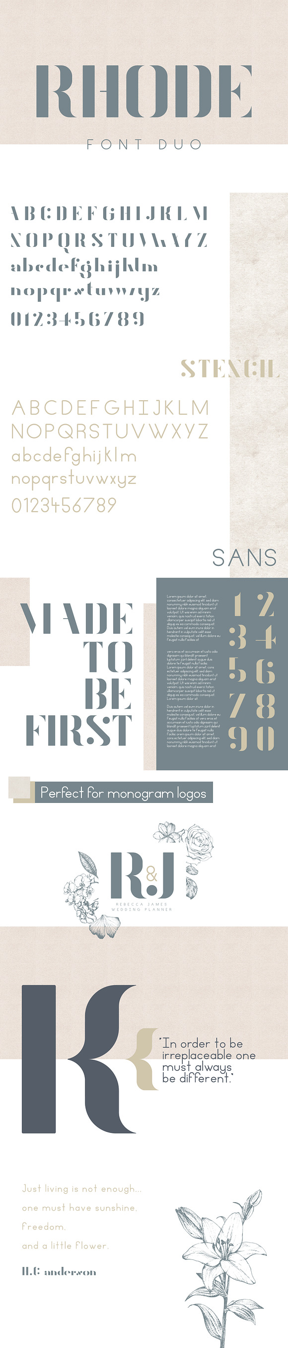 Typeface bundle | 56 Font Styles in Sans-Serif Fonts - product preview 15