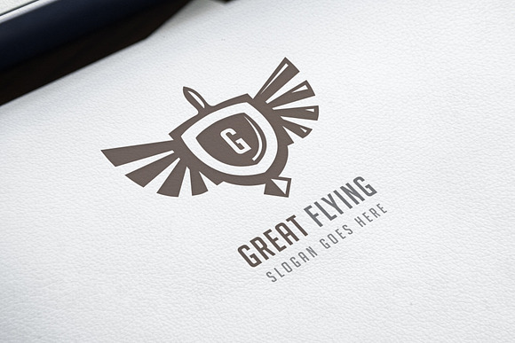 Guard / Fly / Save in Logo Templates - product preview 1