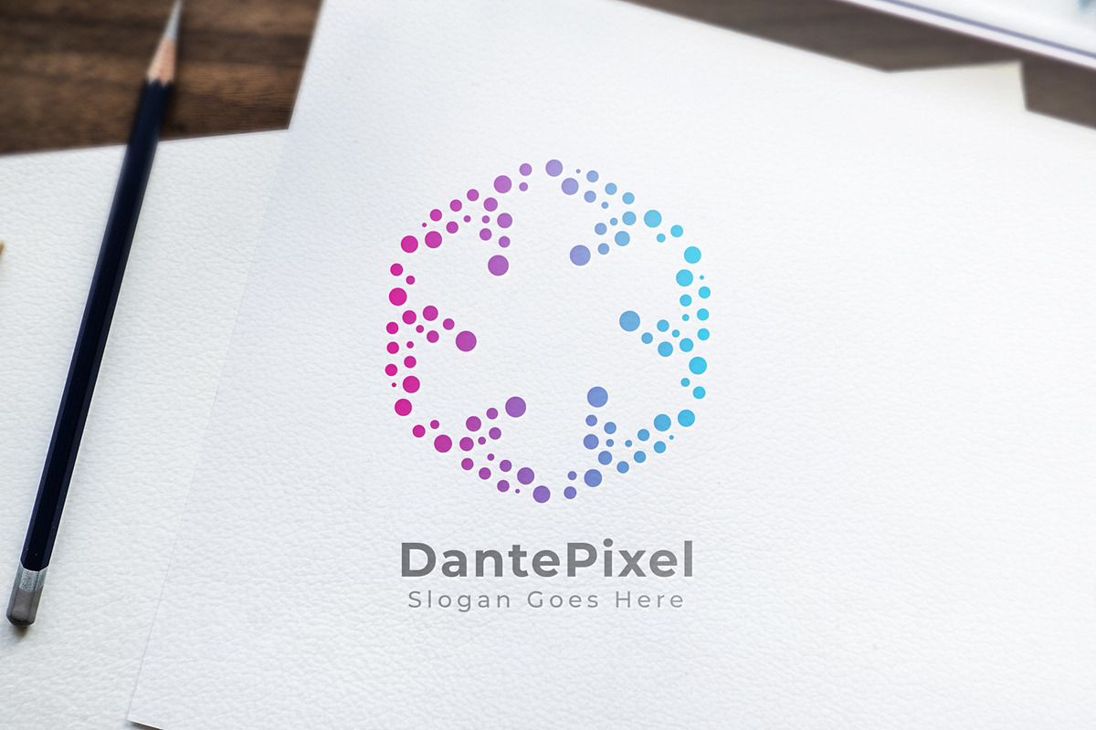 Pixel / Dot / Abstract in Logo Templates - product preview 8