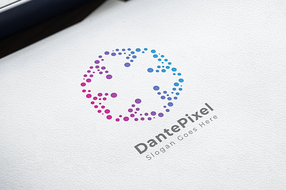 Pixel / Dot / Abstract in Logo Templates - product preview 1