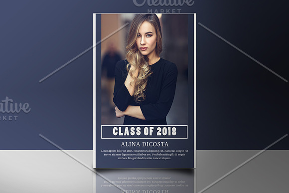 Graduation Announcement - V809 in Flyer Templates - product preview 3