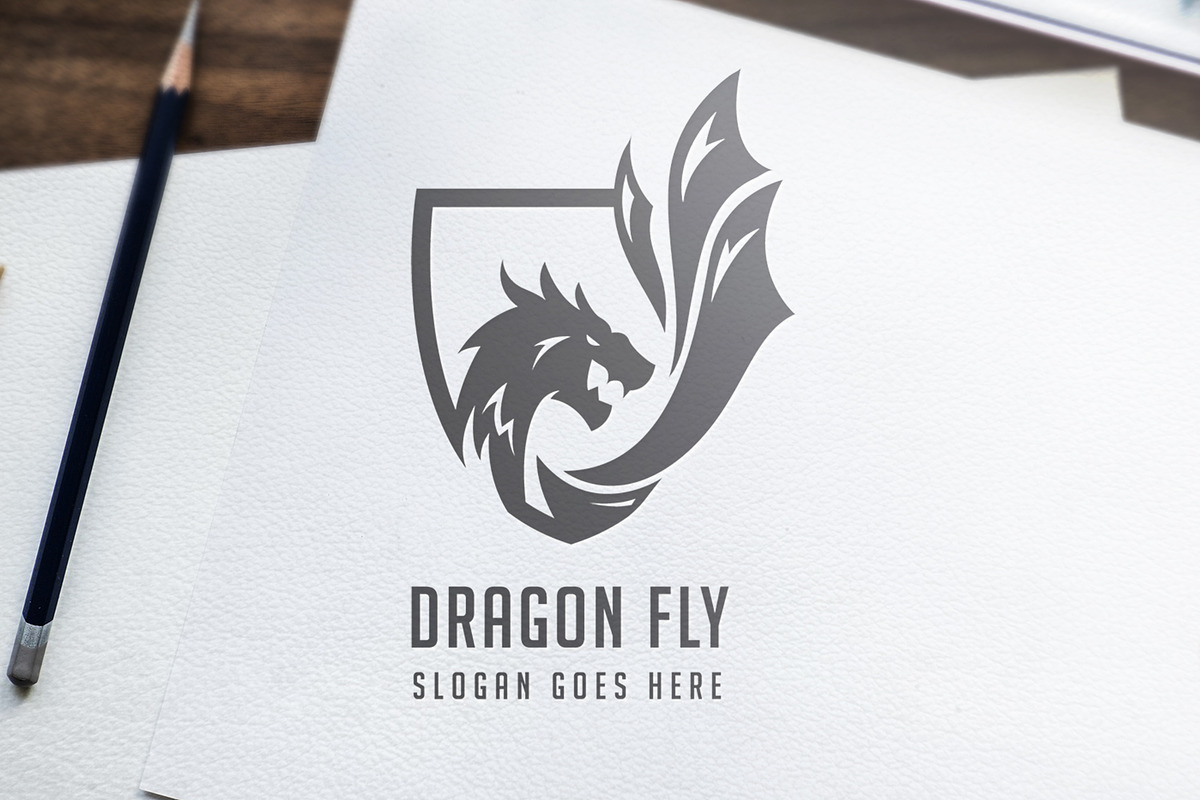 DragonFly Logo in Logo Templates - product preview 8