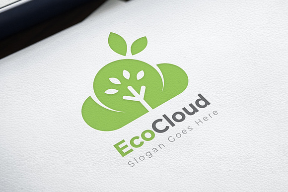 EcoCloud Logo in Logo Templates - product preview 1
