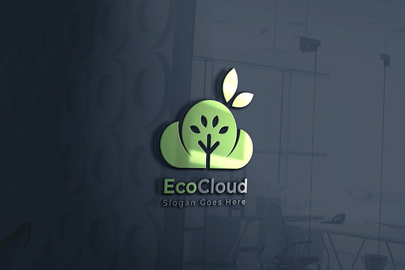 EcoCloud Logo in Logo Templates - product preview 2