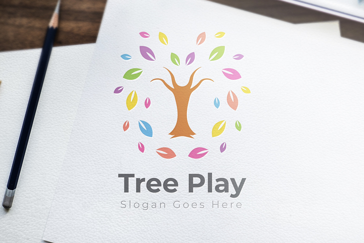 Tree Play Logo in Logo Templates - product preview 8