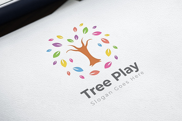 Tree Play Logo in Logo Templates - product preview 1