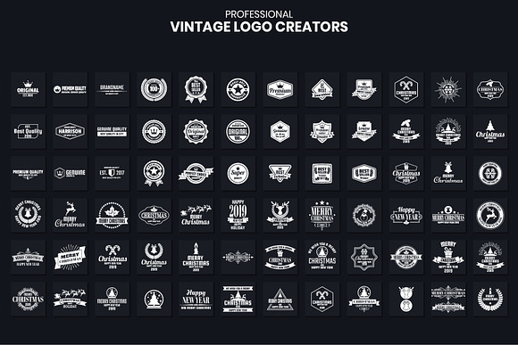 1046 Vintage Logo Creators in Logo Templates - product preview 14