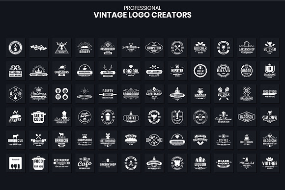 1046 Vintage Logo Creators in Logo Templates - product preview 15