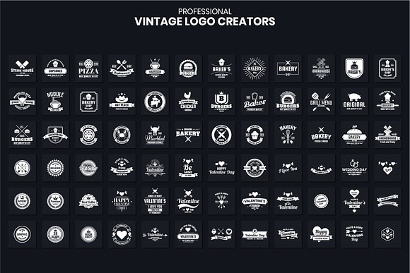1046 Vintage Logo Creators in Logo Templates - product preview 16
