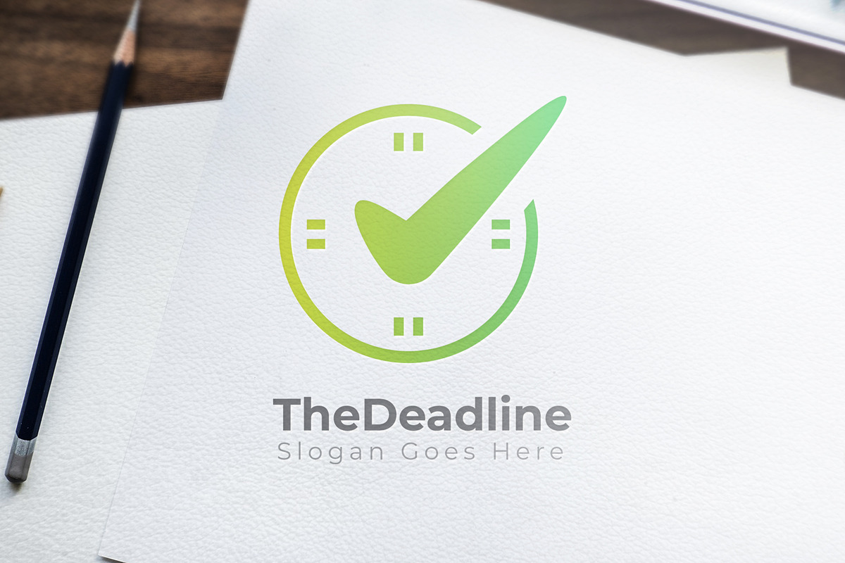 Time / Deadline / Work in Logo Templates - product preview 8