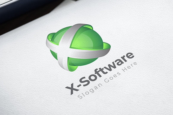 X-Software Logo in Logo Templates - product preview 1