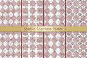 4 Marble Seamless Pattern Set