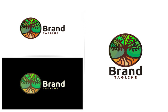 Tree Logo Design in Logo Templates - product preview 1