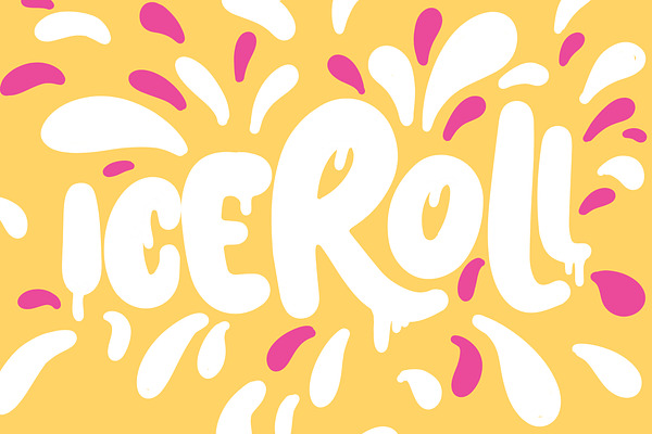 Iceroll Font