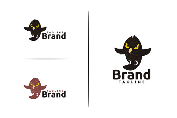 Cute Eagle  in Logo Templates - product preview 1