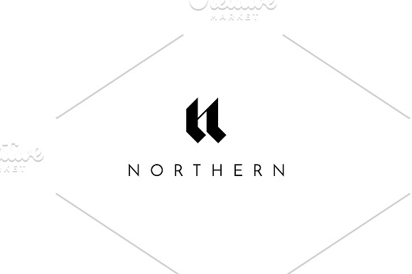 Northern - Letter N Logo in Logo Templates - product preview 2