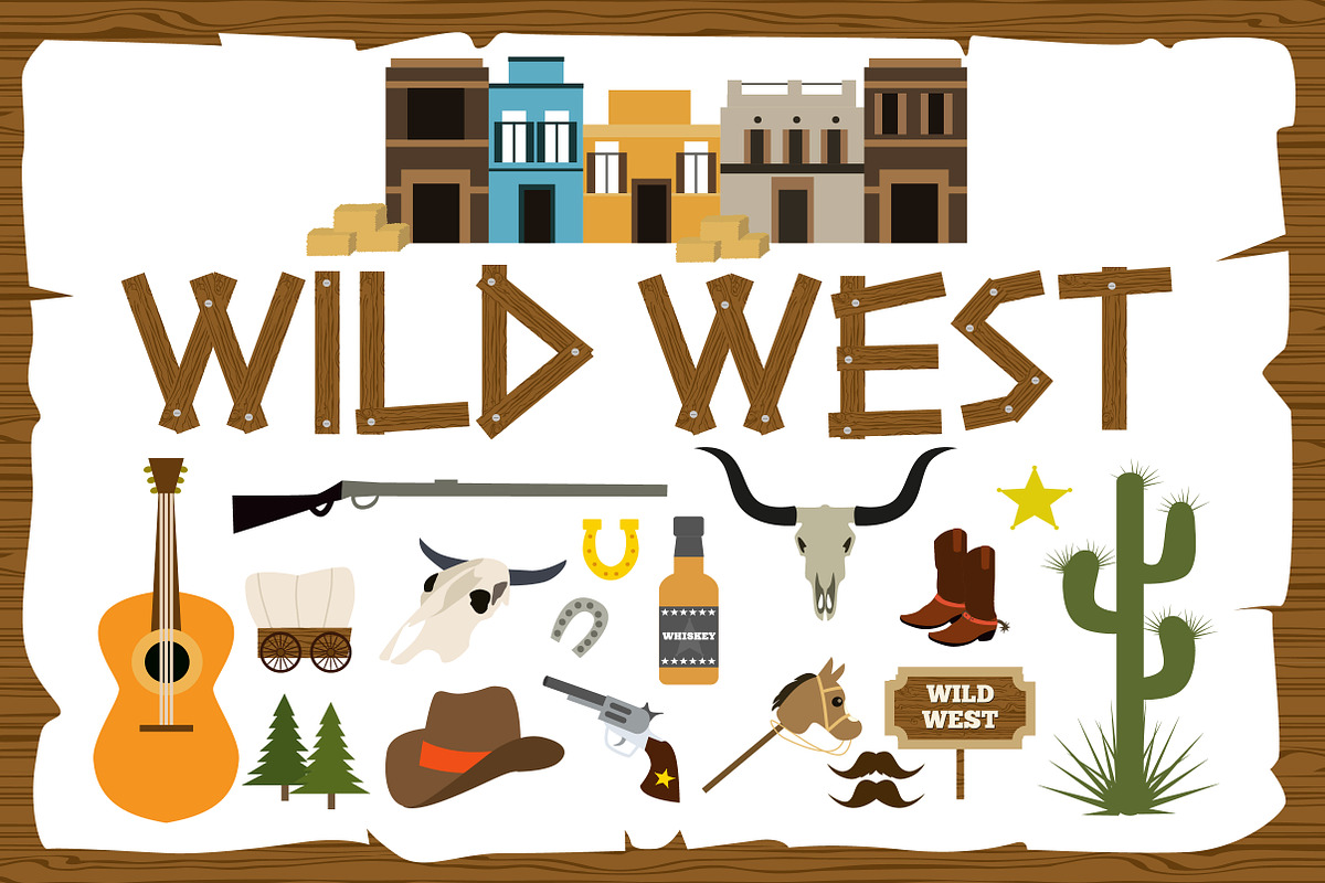 Wild West in Illustrations - product preview 8