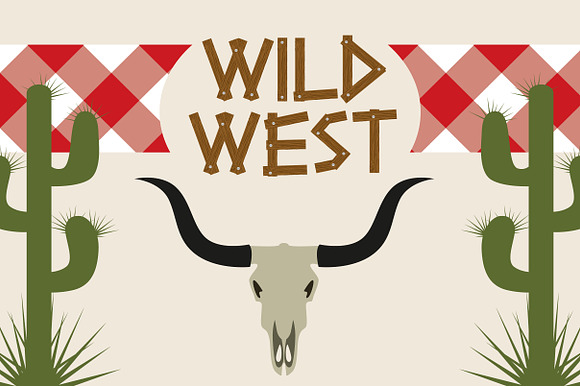 Wild West in Illustrations - product preview 3