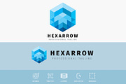 Hexagonal Arrow Logo