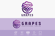Grapes G Letter Logo