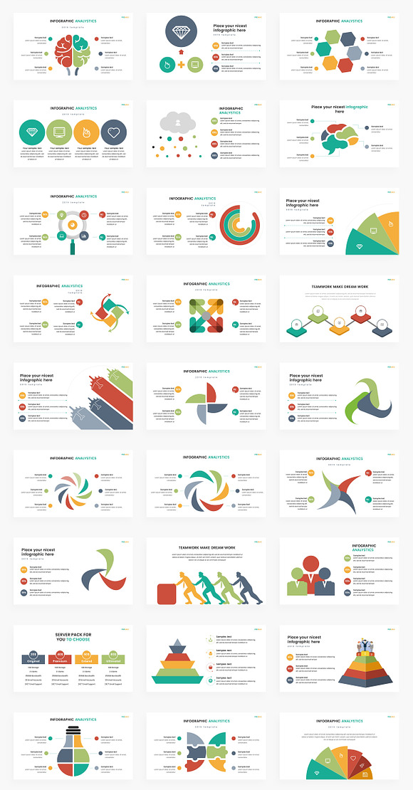 Premax Infographic Pack Powerpoint in PowerPoint Templates - product preview 1