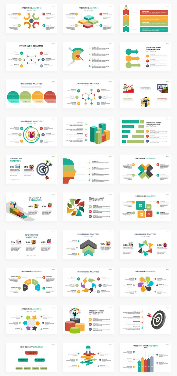 Premax Infographic Pack Powerpoint in PowerPoint Templates - product preview 2