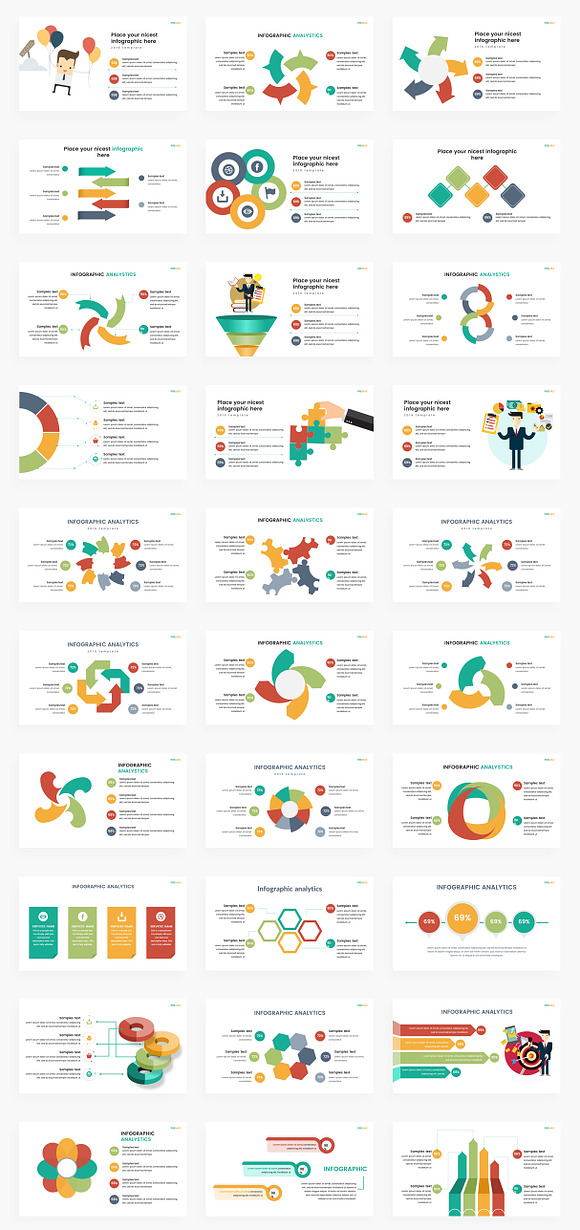 Premax Infographic Pack Powerpoint in PowerPoint Templates - product preview 3
