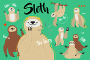 Sloth illustrations